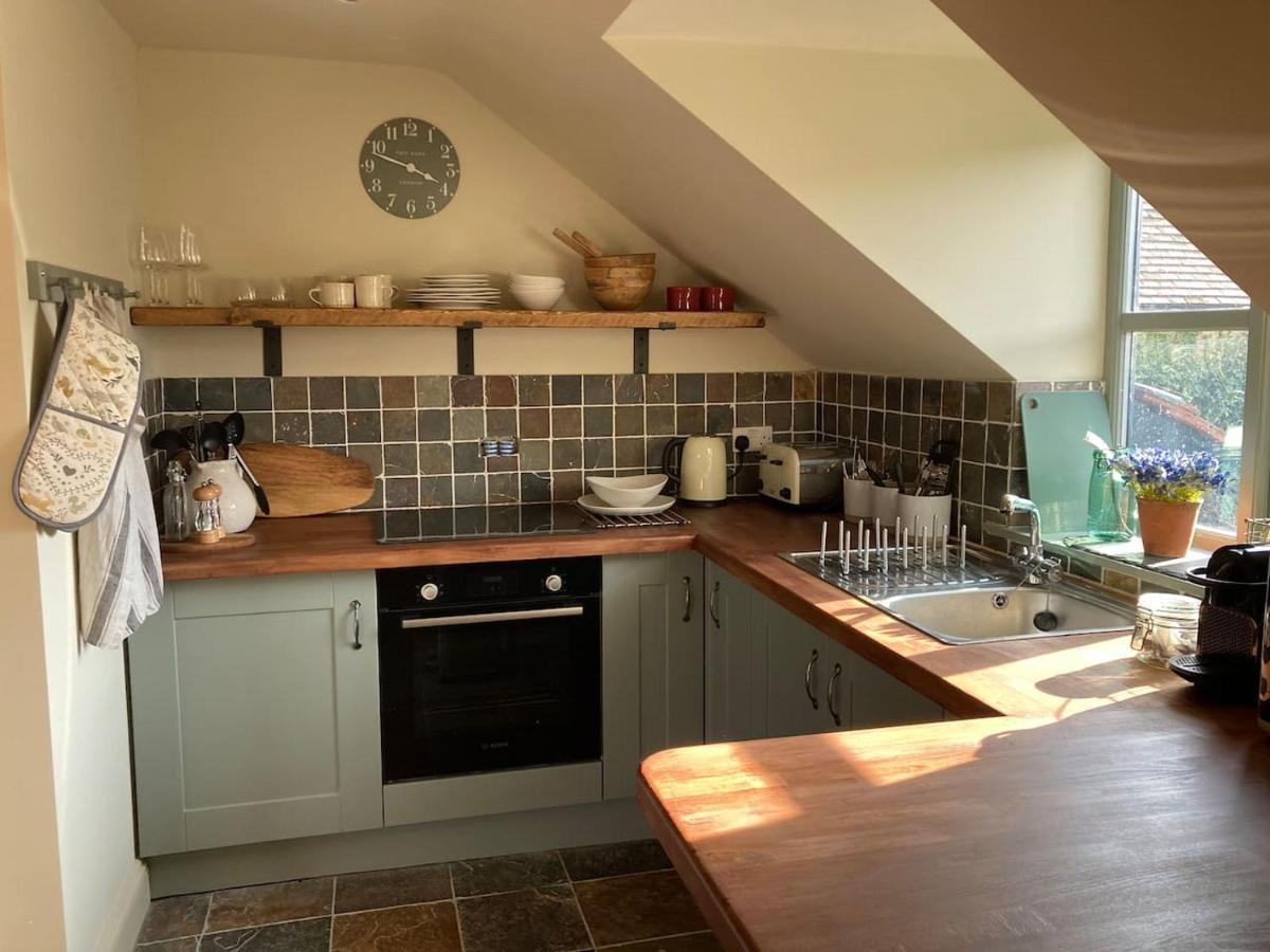 Ferienwohnung Larkham Loft Teffont Magna Exterior foto